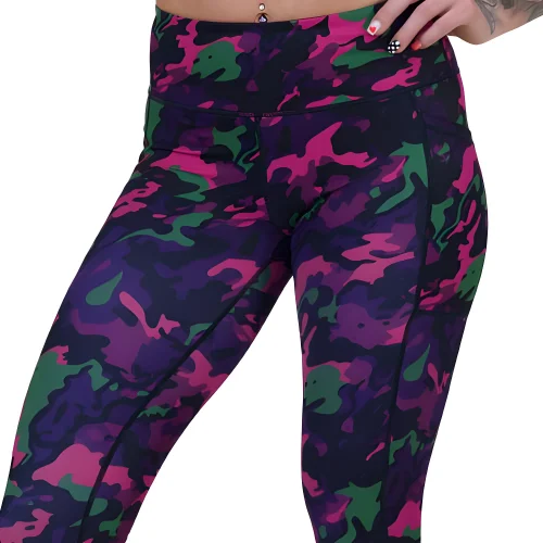 Neon Camo Leggings