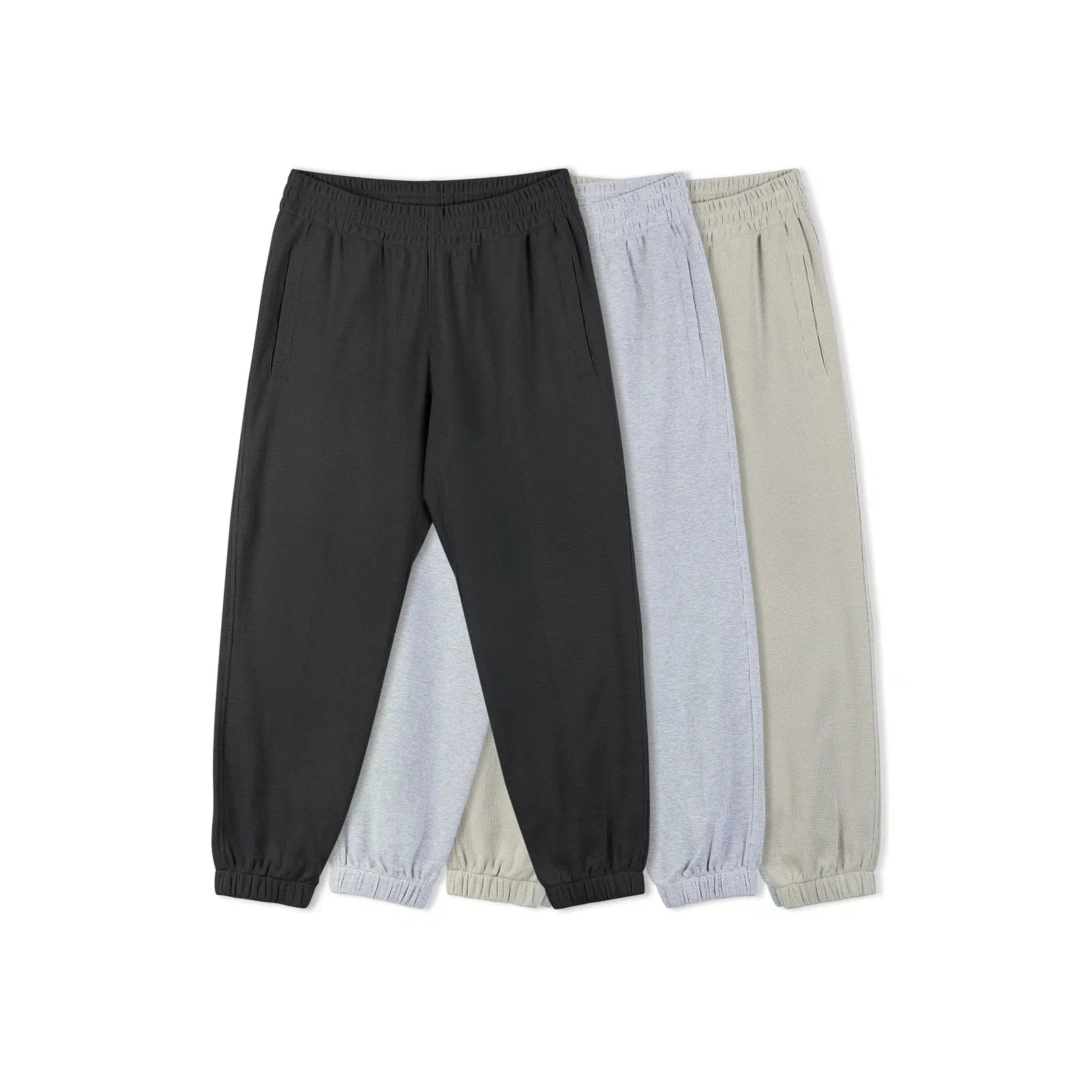 Waffle Sports Drawstring Pants