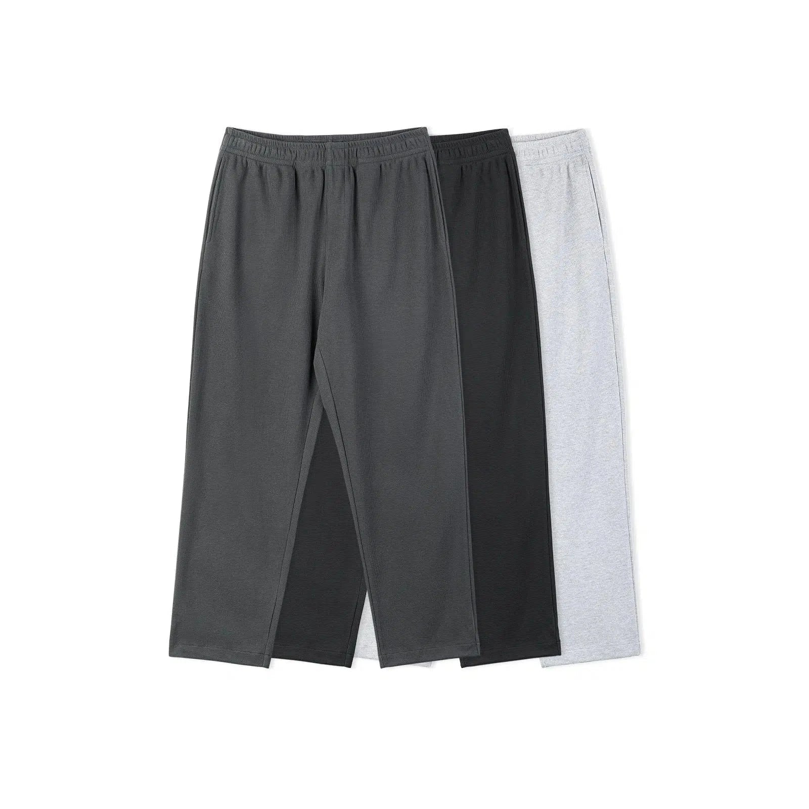 Waffle Sports Drawstring Pants