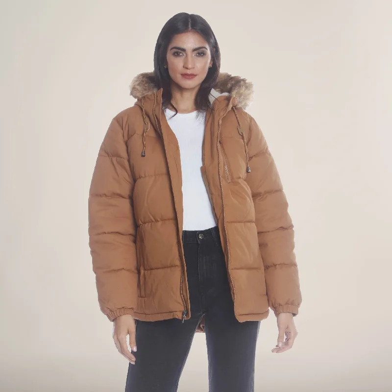 Women's Cotton Puffer Oversized Jacket