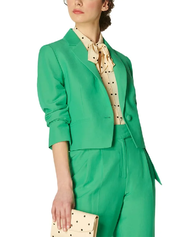 Long women's mac coats in a lightweight fabric for spring showersLk Bennett Marta Jacket