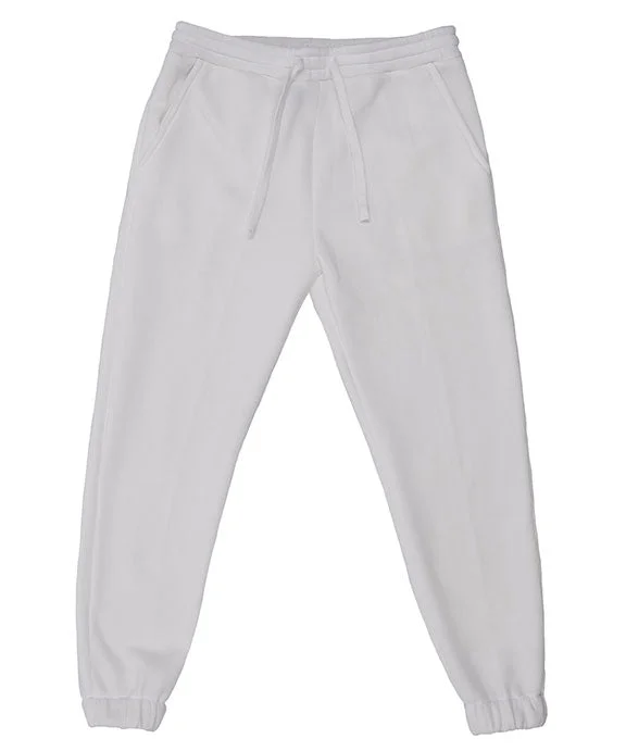 BU8800 - Burnside Adult Fleece Jogger Pants | White