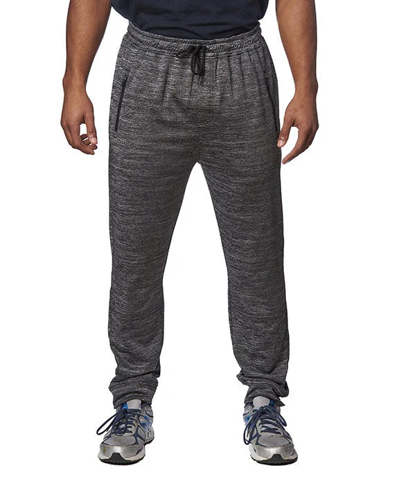 BU8801 - Burnside Mens Go Anywhere Performance Jogger Pants | Heather Charcoal