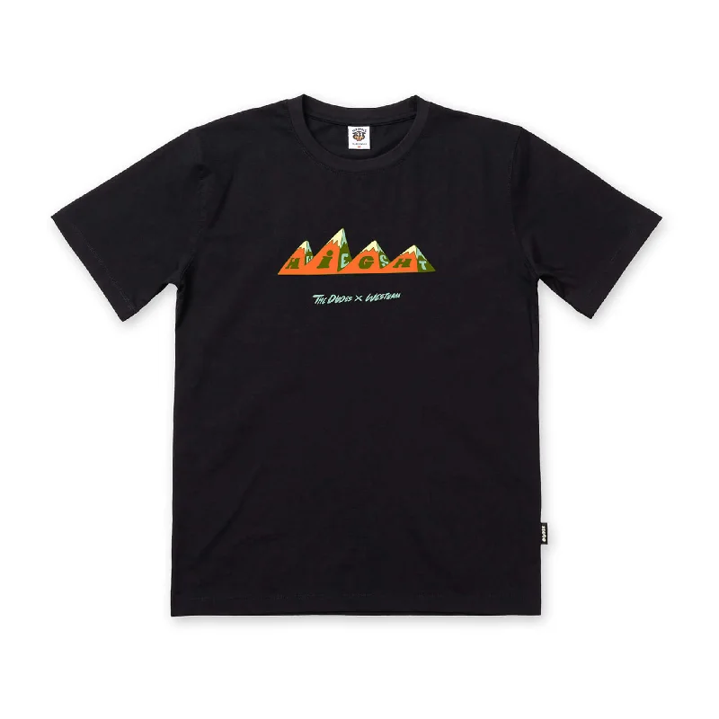 Crew Neck Women T Shirt with a Timeless DesignHigh Westbam