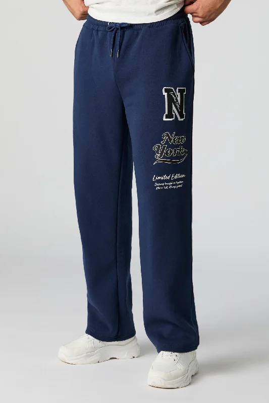 Destination Embroidered Fleece Jogger