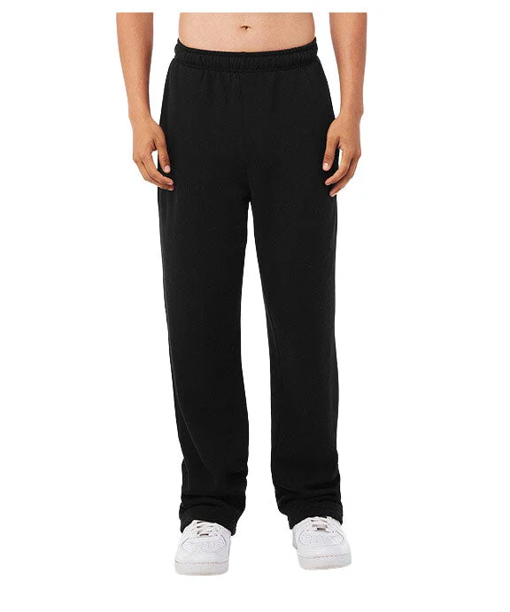 3725 - Bella + Canvas Unisex Straight-Leg Sweatpants | Black