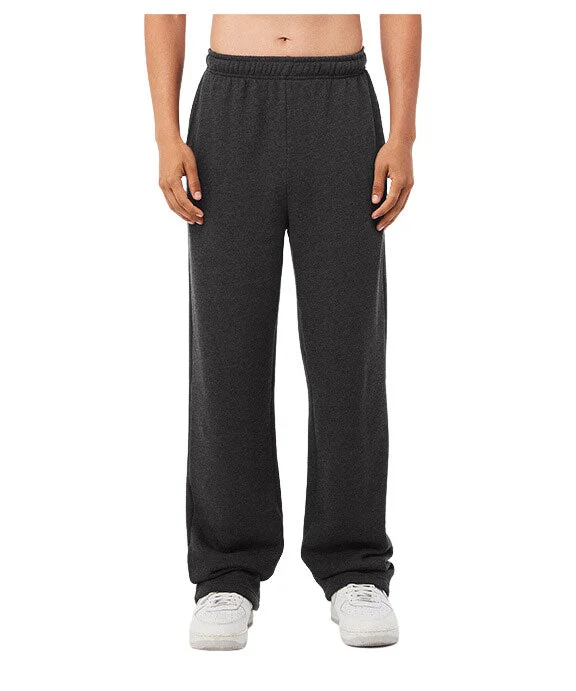 3725 - Bella + Canvas Unisex Straight-Leg Sweatpants | Dark Grey Heather