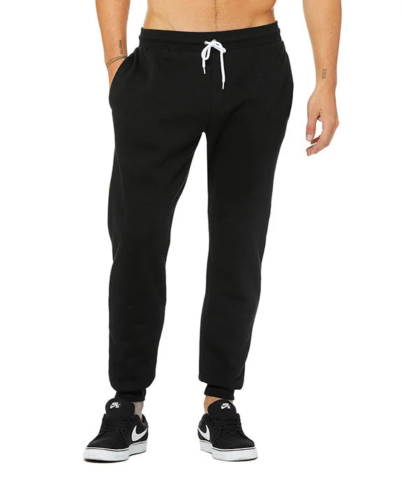 3727 - Bella + Canvas Unisex Jogger Sweatpants | Black