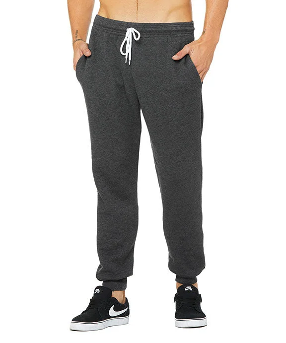 3727 - Bella + Canvas Unisex Jogger Sweatpants | Dark Grey Heather