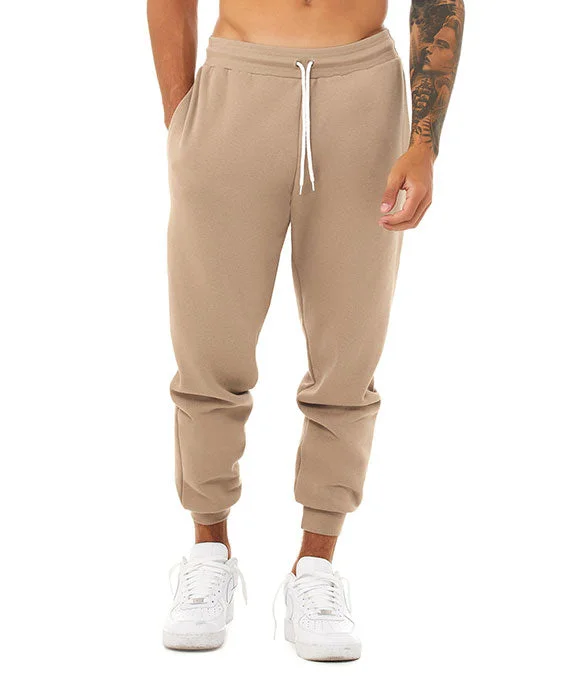 3727 - Bella + Canvas Unisex Jogger Sweatpants | Tan