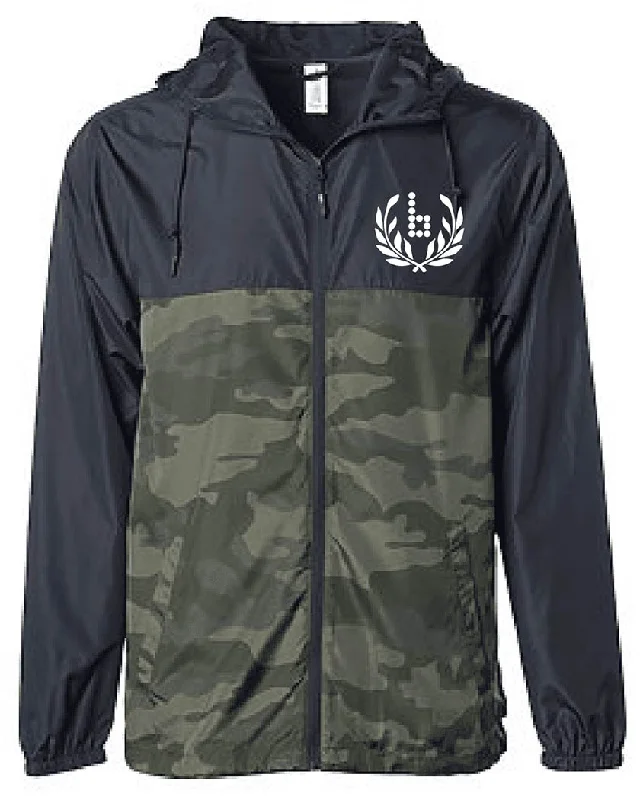 Camo Windbreaker Jacket