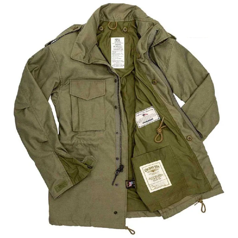 Cockpit USA Men's Military Spec M65 Field Jacket