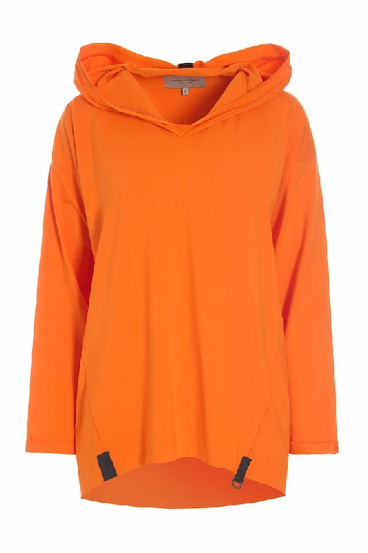 HOODIE BLOUSE - 96067 - ORANGE