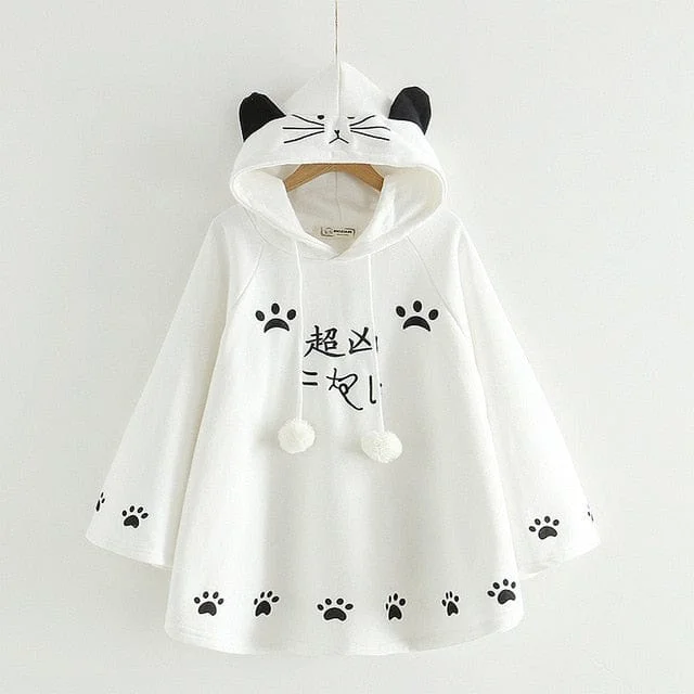 white hoodies