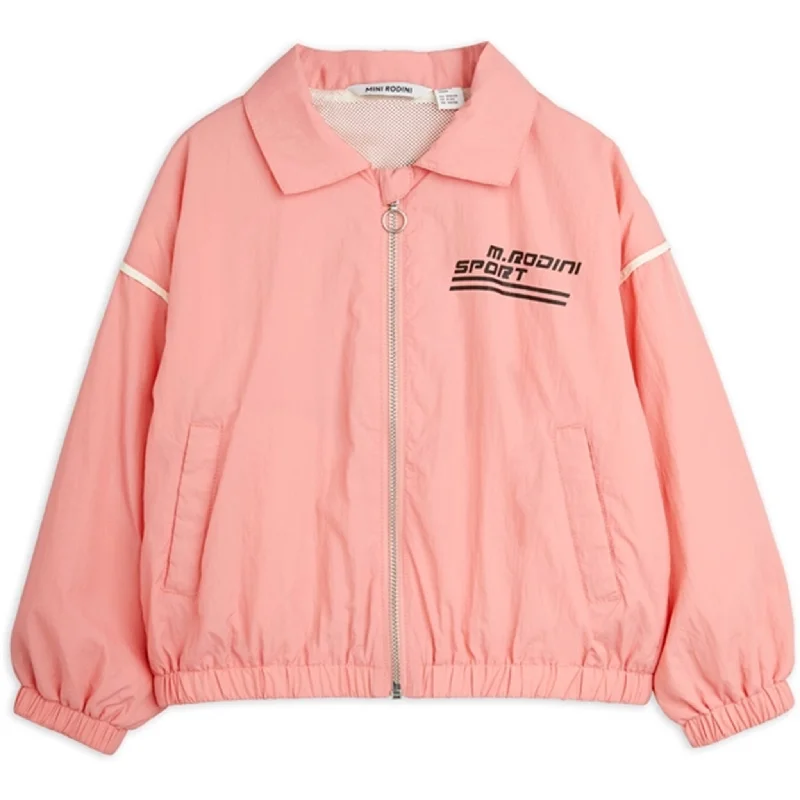 Mini Rodini Weight Lifting Sp Jacket Pink