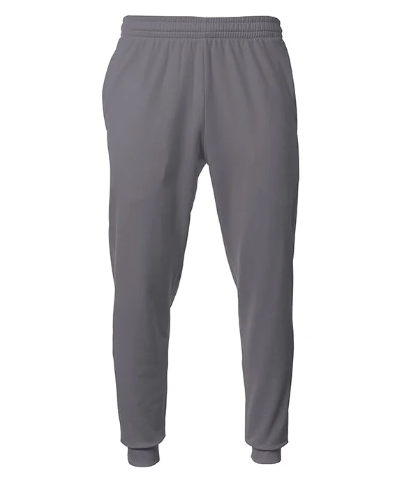 N6213 - A4 Mens Sprint Tech Fleece Jogger Pants | Graphite