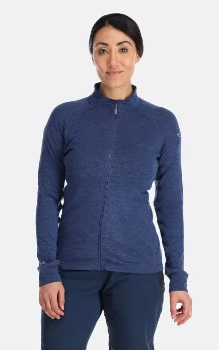 Women's pea coats in a plus - size fit for a flattering and warm winter coatRab Womens Nexus Full Zip Fleece
