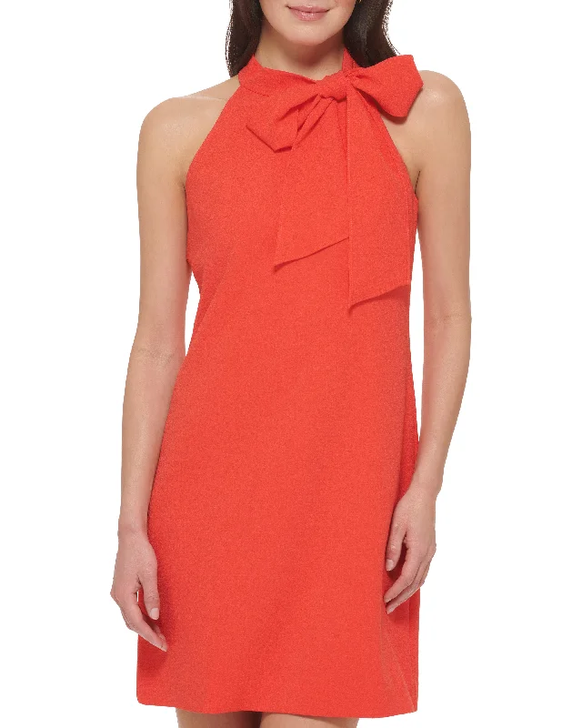 Off - the - Shoulder Women Dress for a Romantic and Feminine Look Off - the - Shoulder Women Dress for a Romantic and Feminine Look Petite Bow-Neck Dress