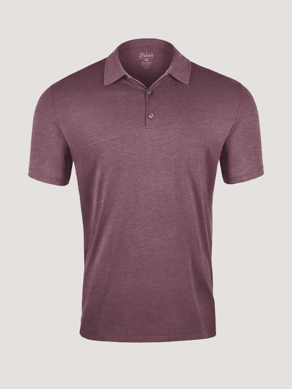 Burgundy Torrey Polo FINAL SALE