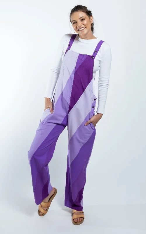 Freya Overalls - Lilac