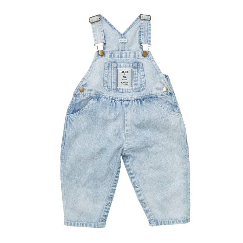 Goldie & Ace Austin Denim Overalls - Vintage Denim