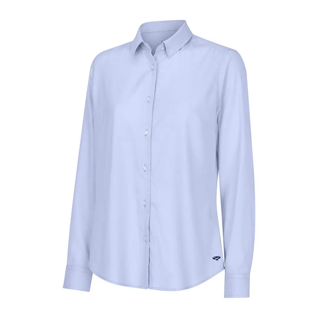 Lightweight Women Long Sleeve Top for Spring and AutumnHoggs of Fife Ladies Callie Twill Plain Shirt