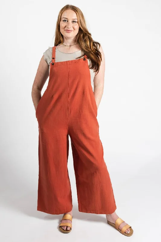 Juanita Overalls Long - Rust