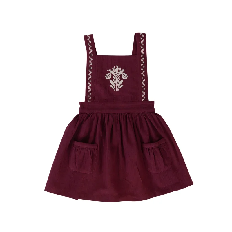 Peggy Cassia Pinafore - Hawthorne Rose