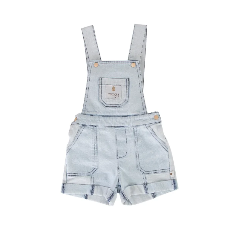 Peggy Feather Overalls - Denim