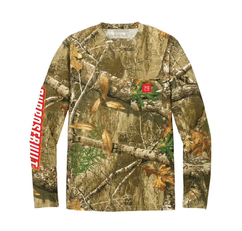 The Block L/S Tee, Real Tree Camo