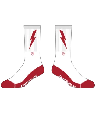 Wired Sock - White/Red